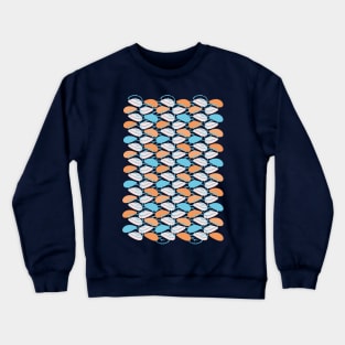 Leaves Pattern Crewneck Sweatshirt